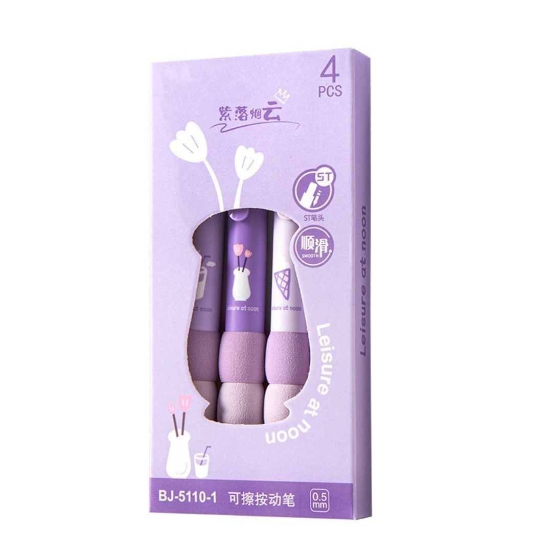 Soft Grip Erasable Gel Pen – 0.5mm
