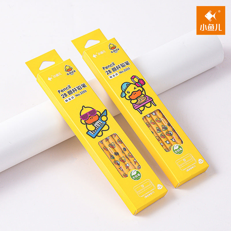 Duck pencil with sharpener