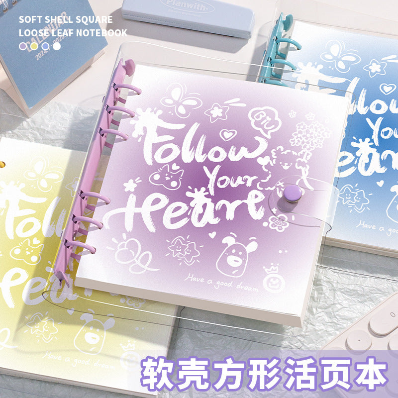 Follow Your Heart Binder book60 pages ruled Its For You