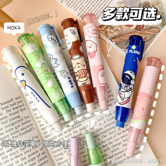 Creative Push-Button Eraser