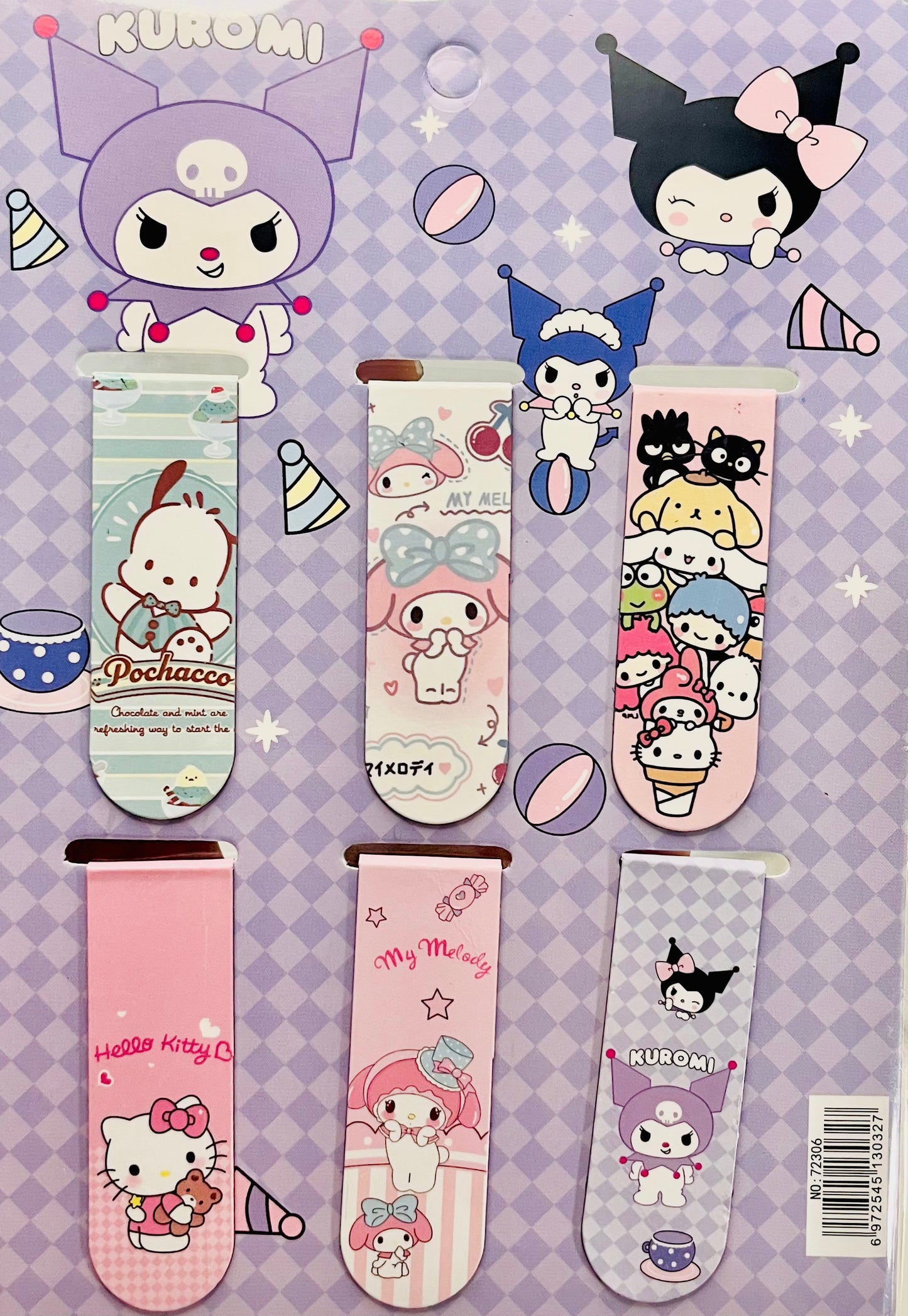 Magnetic Sanrio bookmark