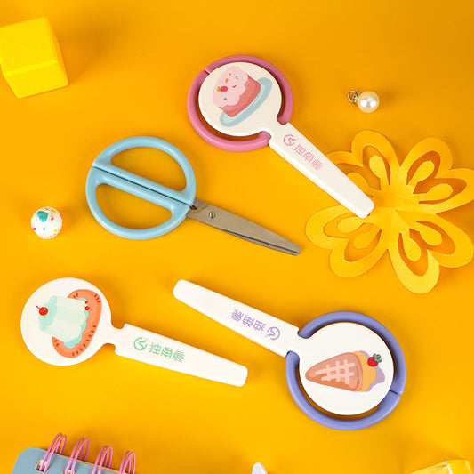 Creative Cartoon Safety Scissors