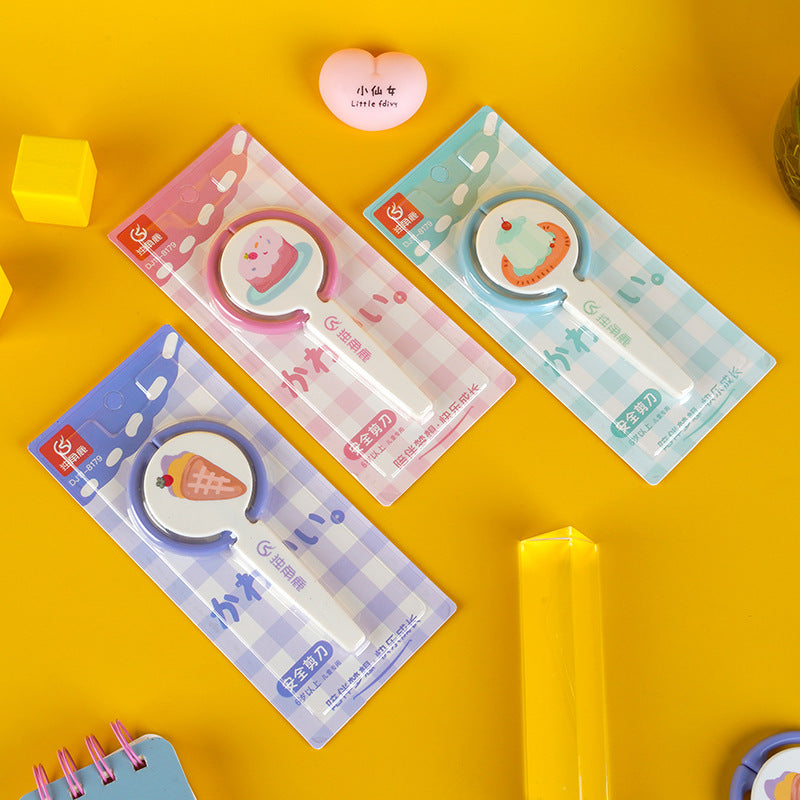 Creative Cartoon Safety Scissors