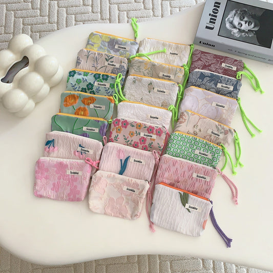 Korean-style coin pouch 🌸