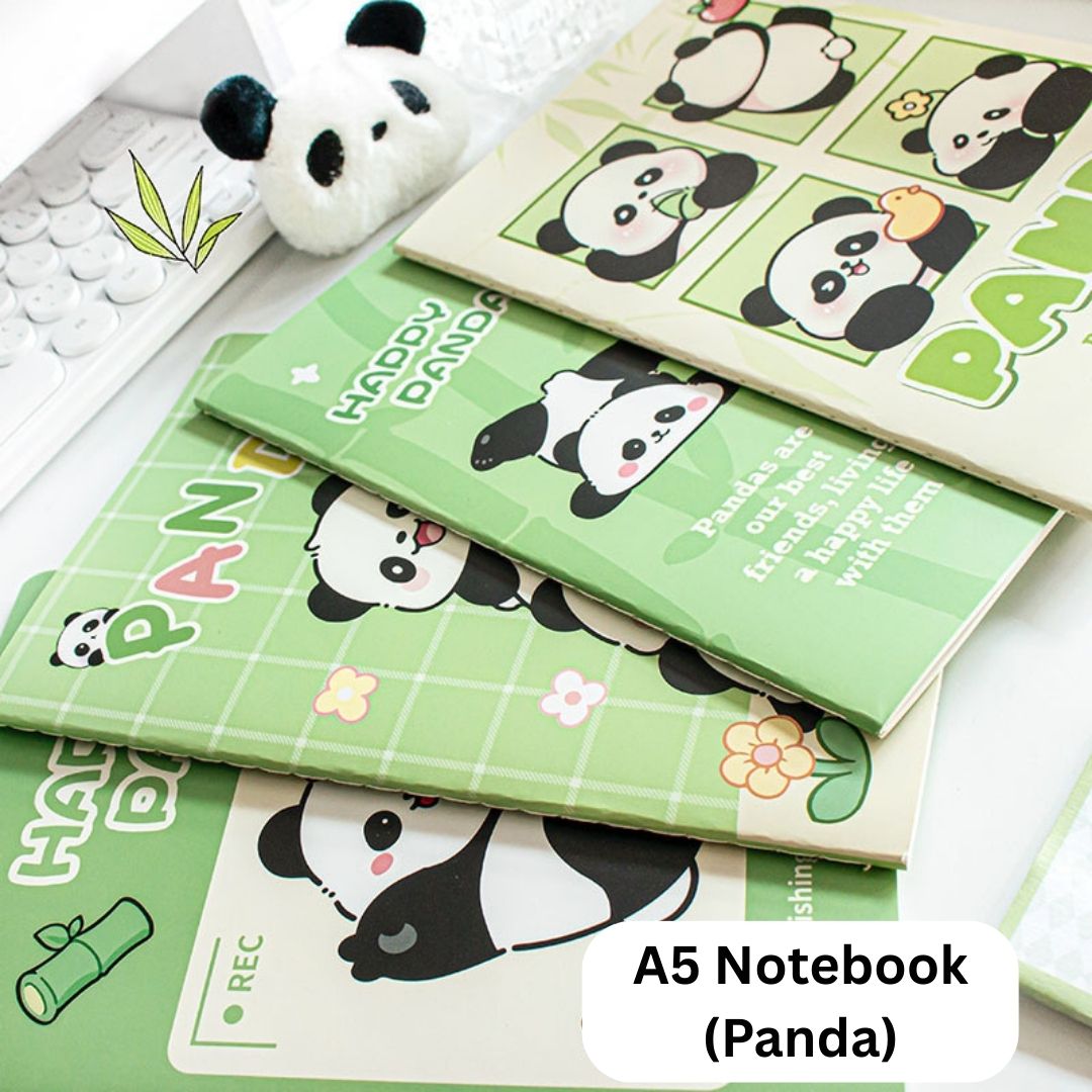 Cute Cartoon A5 Notebook –Set of 4