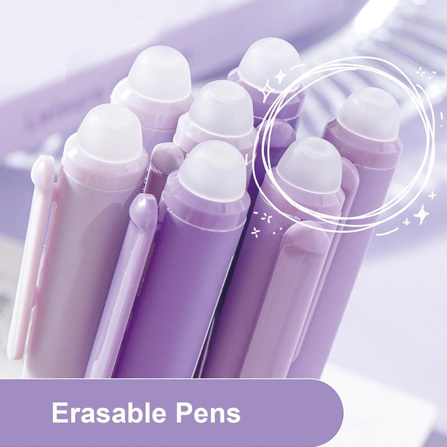 Soft Grip Erasable Gel Pen – 0.5mm