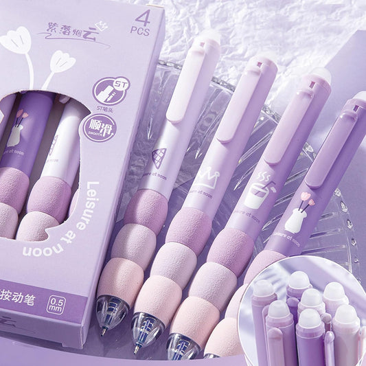 Soft Grip Erasable Gel Pen – 0.5mm