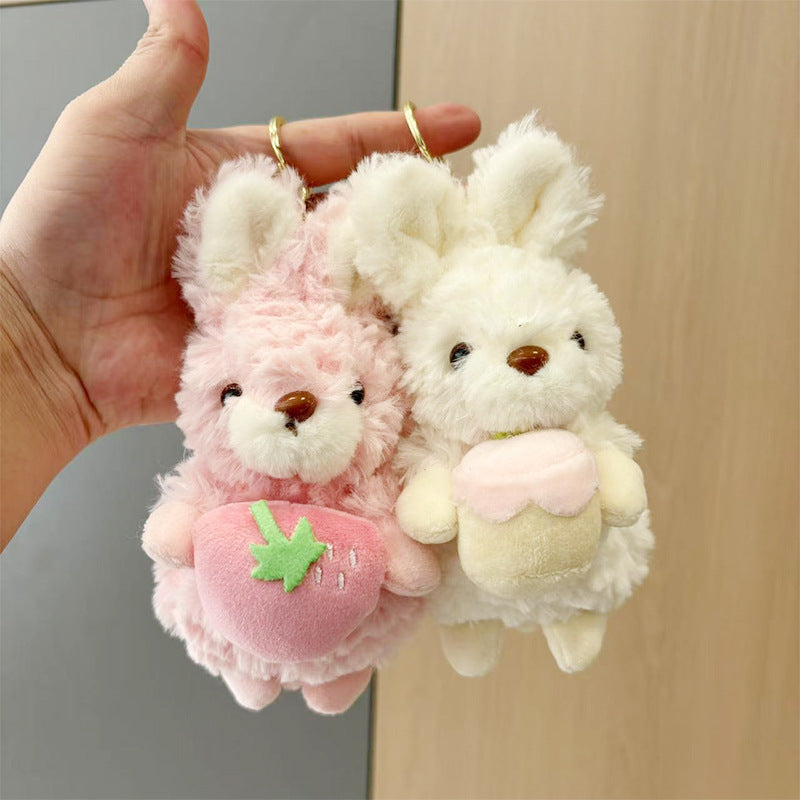 Bunny Plush Toy Keychain