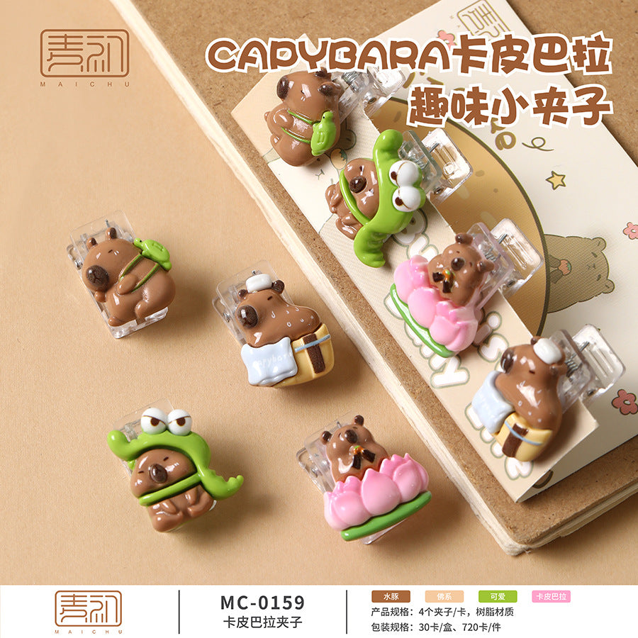 Capybara Paper Clip