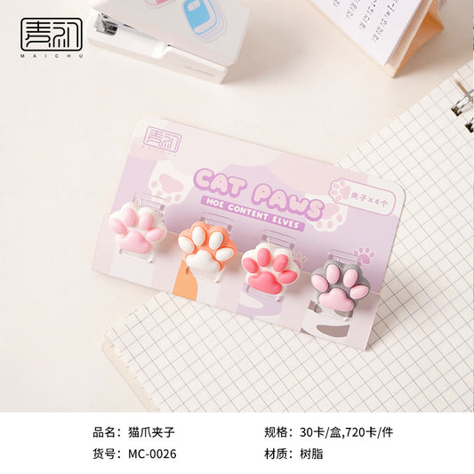 Cat Paw Paper Clip