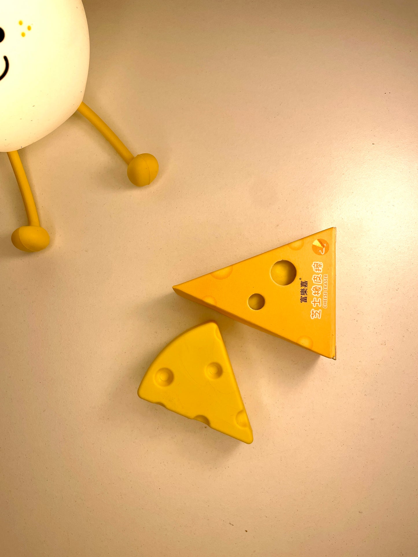 Kawaii Cheese Eraser – Cute Novelty Stationery