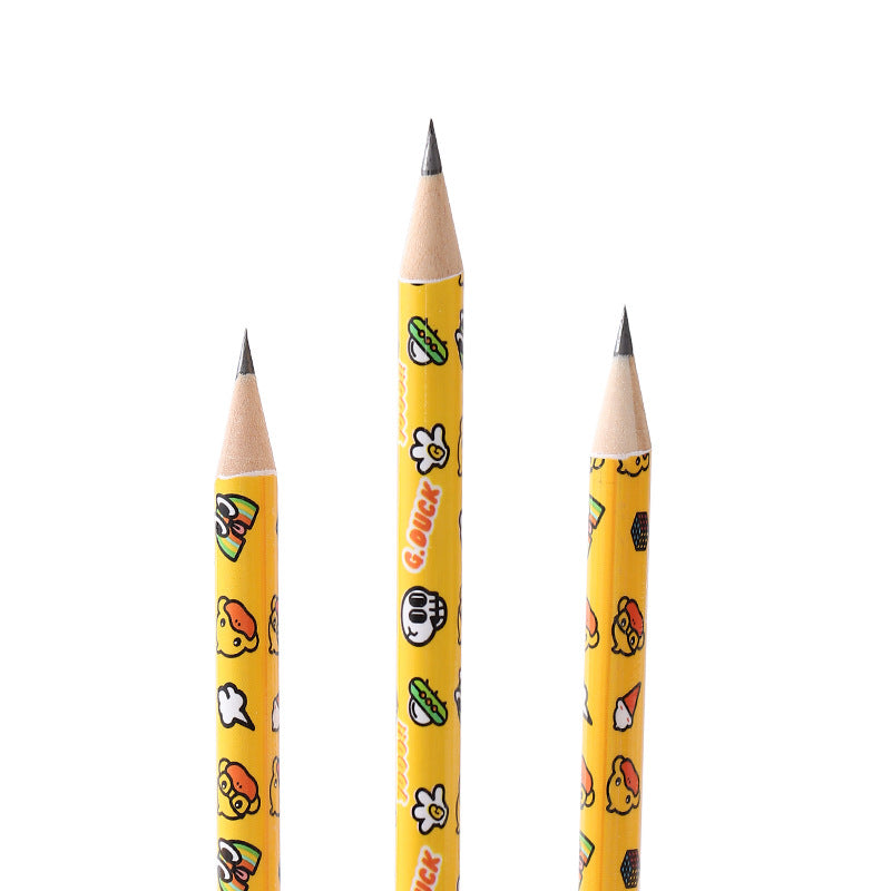 Duck pencil with sharpener