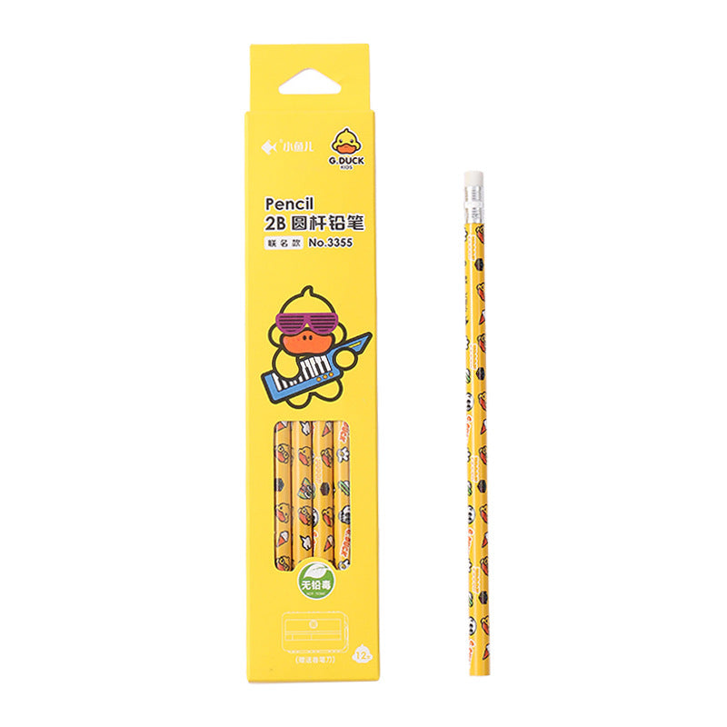 Duck pencil with sharpener