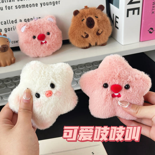 Star Plush keychain