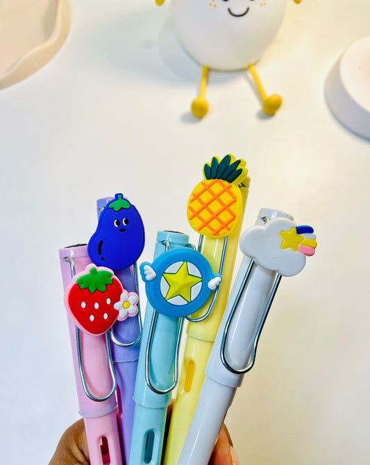 Cartoon Infinity pencil with eraser