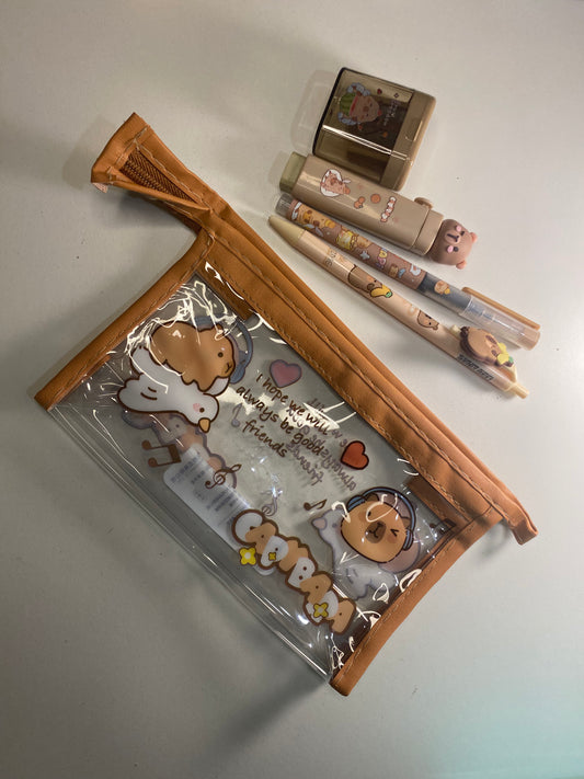 Capybara Stationery Set