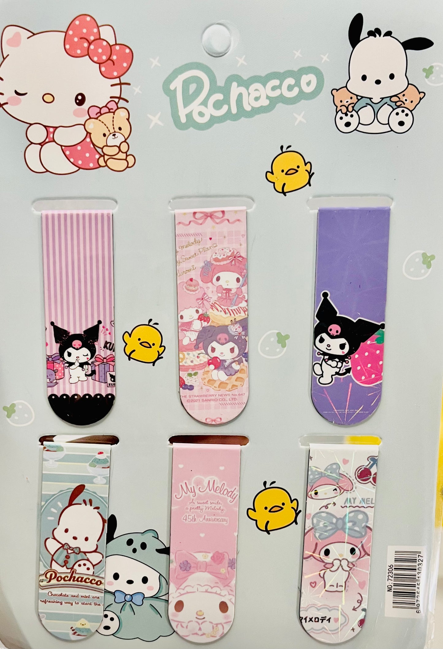 Magnetic Sanrio bookmark