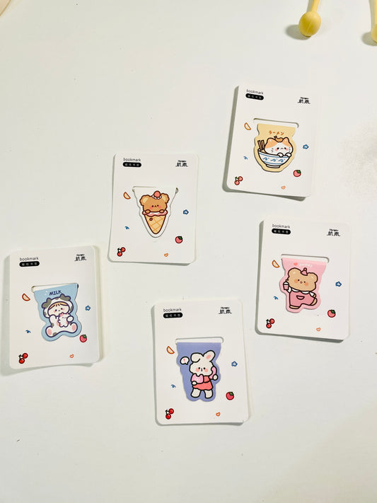 Cute Cartoon Magnetic Bookmark
