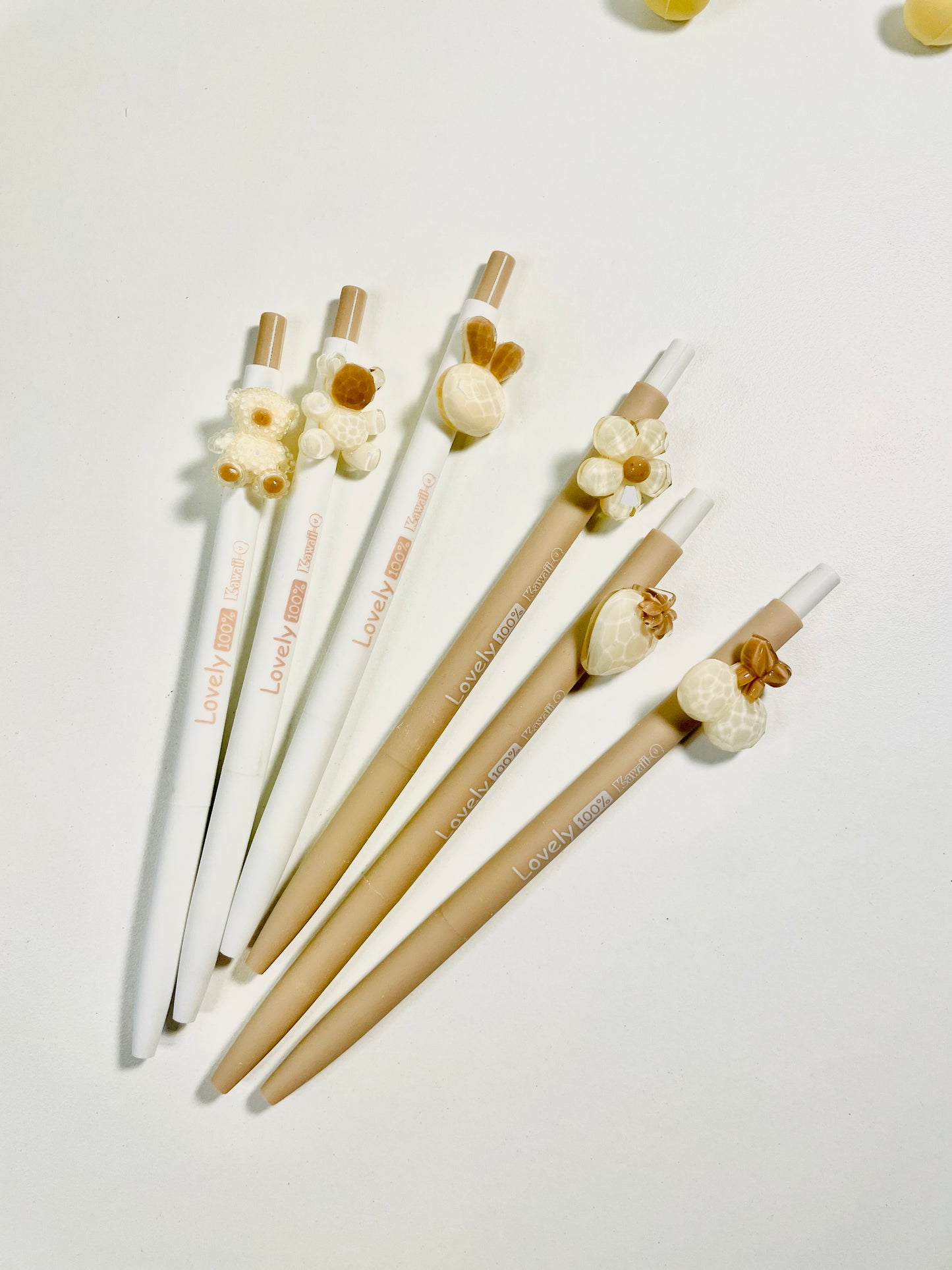 Floral Gel Pen- Set of 5