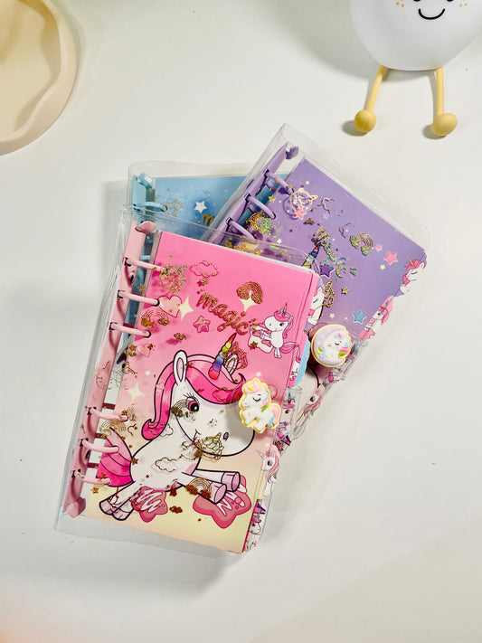 Unicorn PVC Binder book