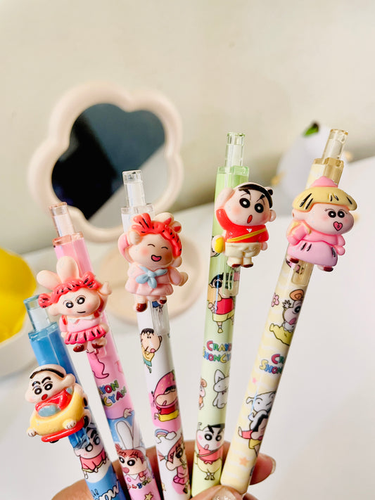 Cute Shin-chan Series gel Pen- Black Ink