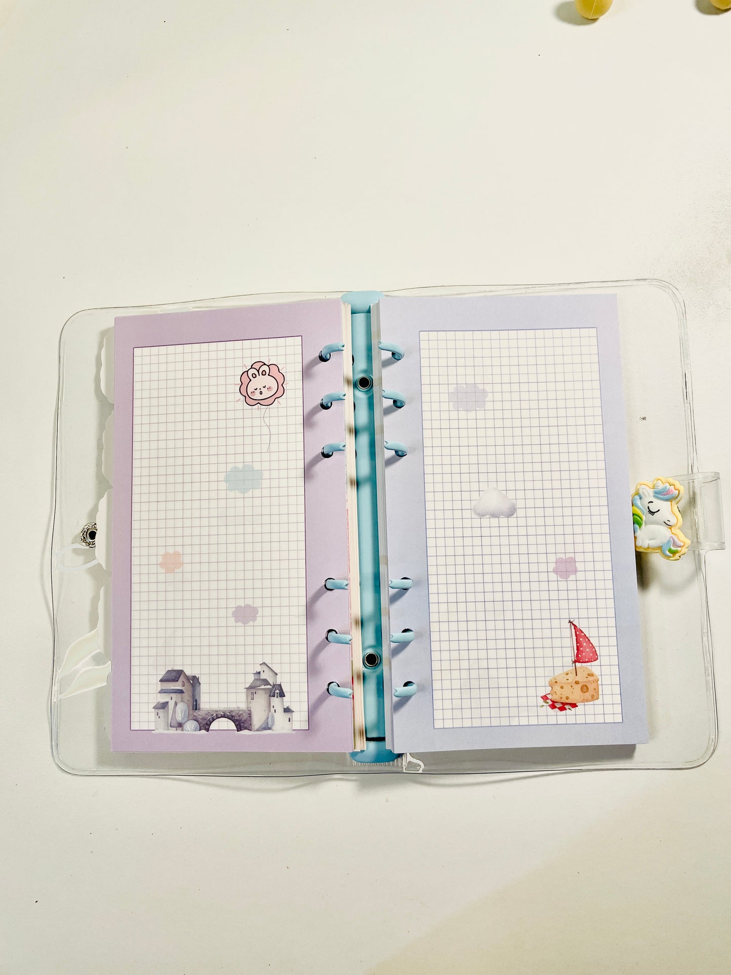 Unicorn PVC Binder book