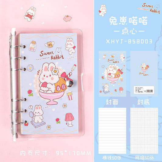 Cute PVC Cartoon Refillable Journal