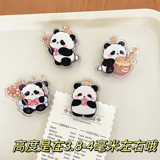 Panda Acrylic Paper Clip