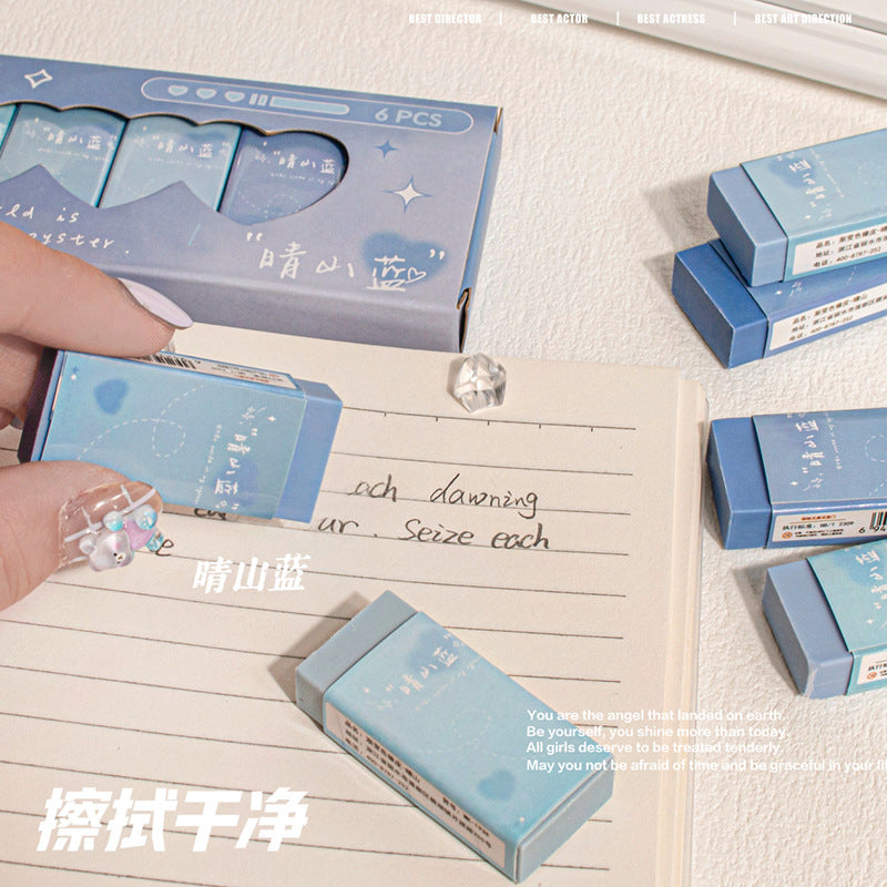 Pastel eraser- Set of 6