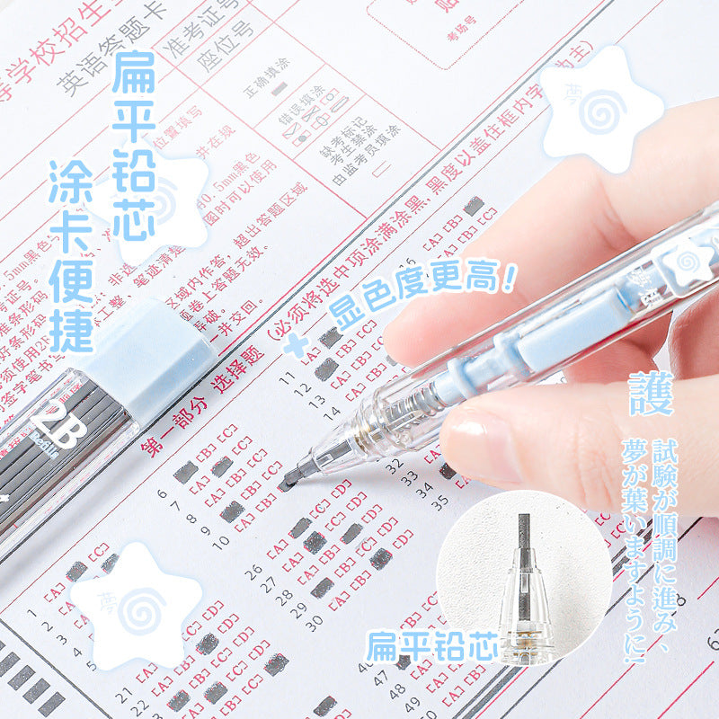 Rosy Posy Mechanical Pencil with led box