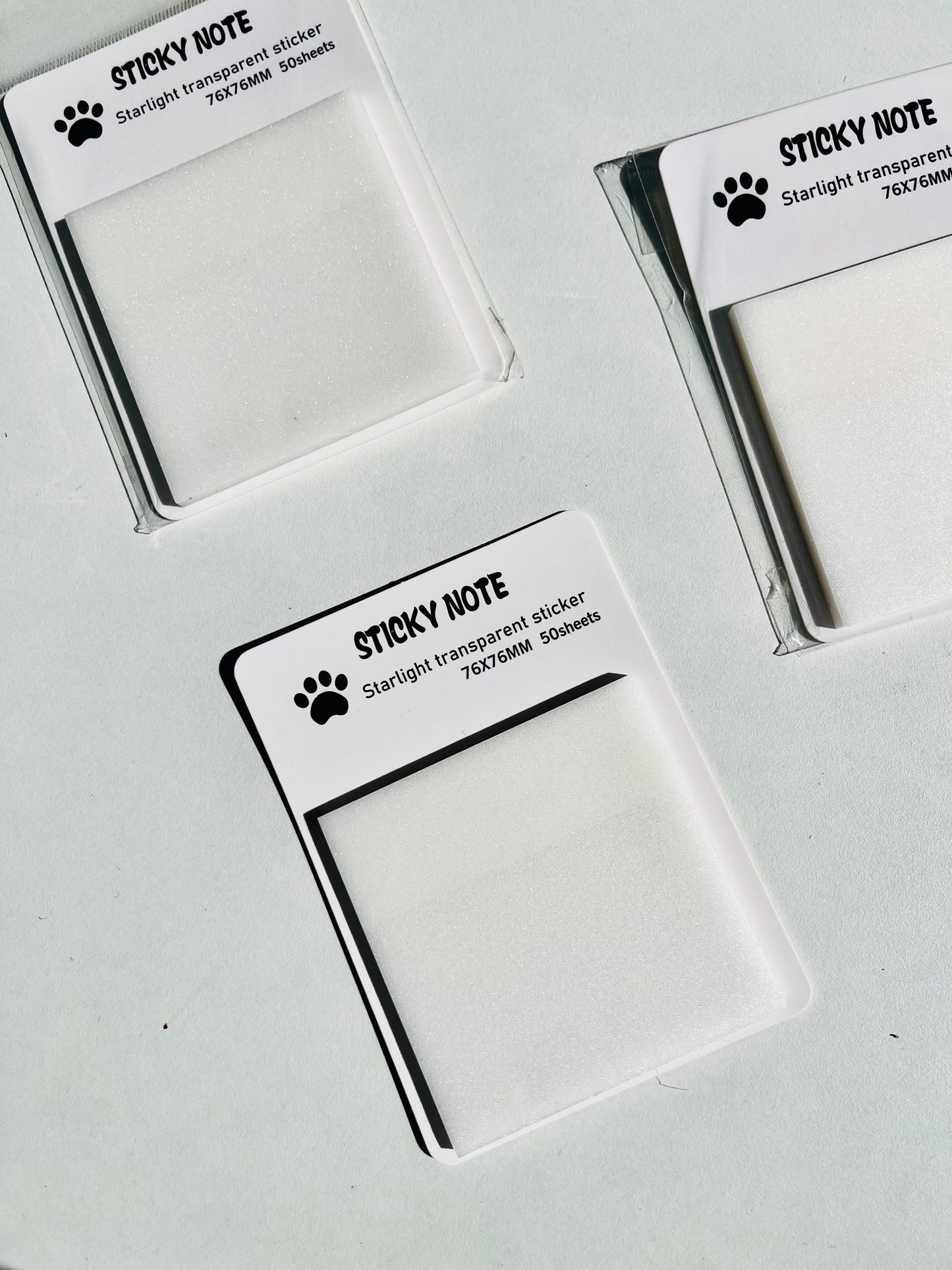 Transparent Sticky Notes