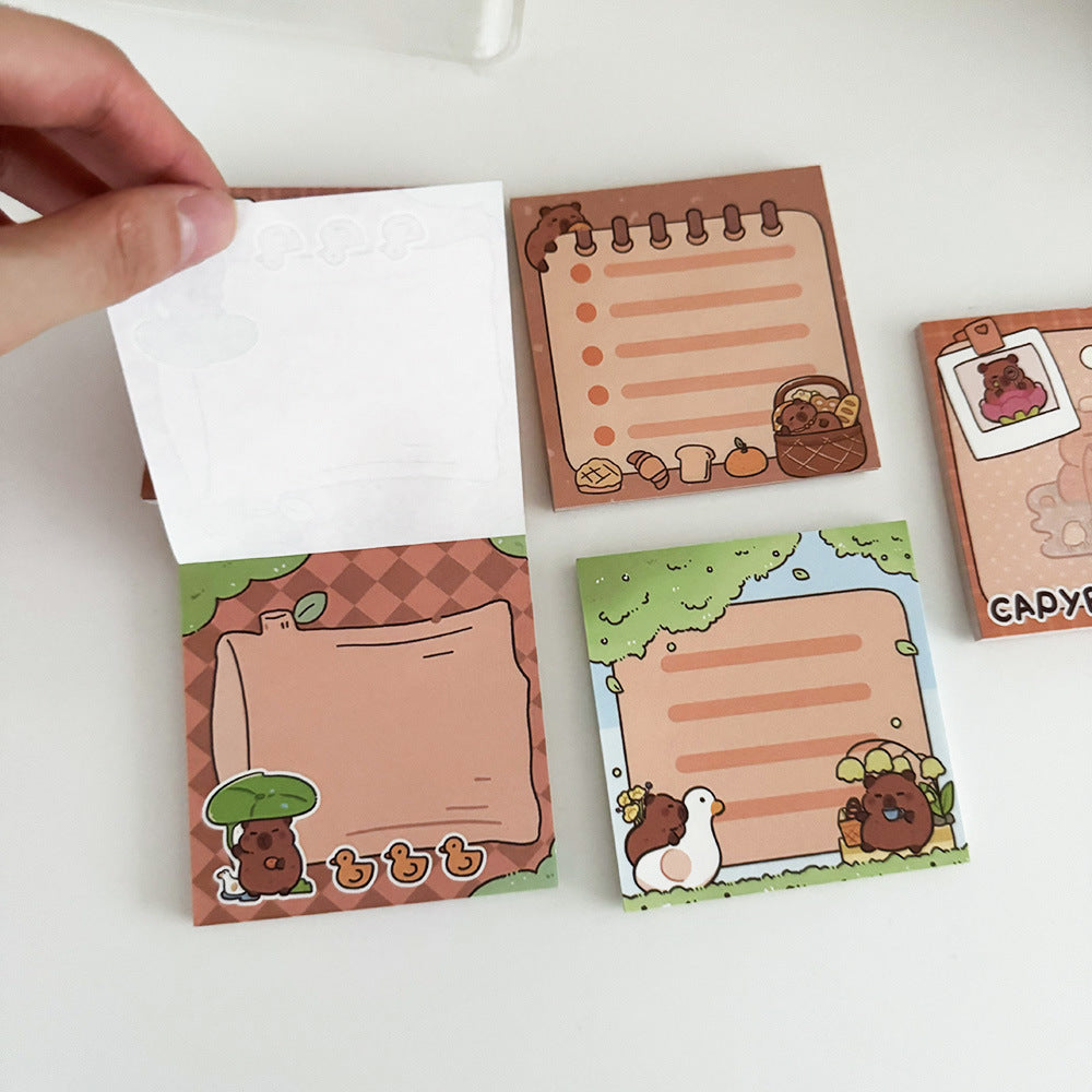 Capybara Sticky Note