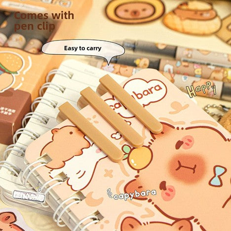 Cute long lasting Pen Set – (6 pcs)- black ink