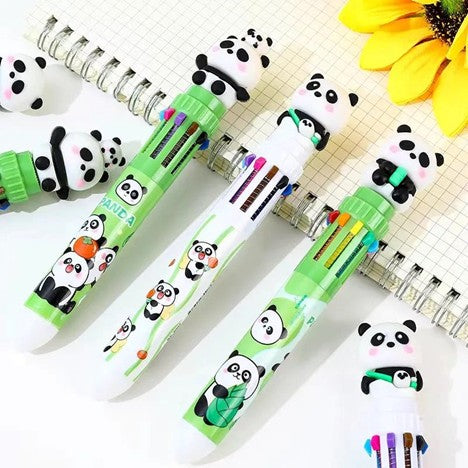 Cartoon Multi-Color Pen 10-in-1 Ballpoint Pen
