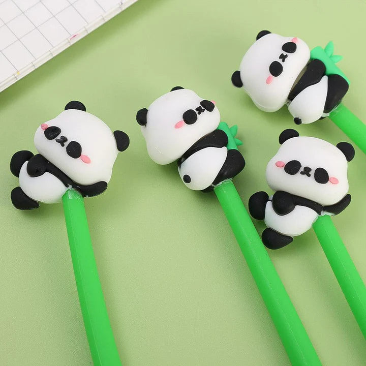 Panda Dancing Gel Blue Ink Pen